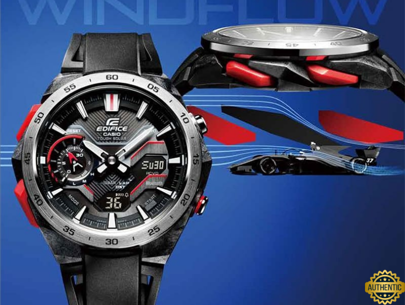 ECB9268 – SW74 Crimson Force Solar Commander Watch