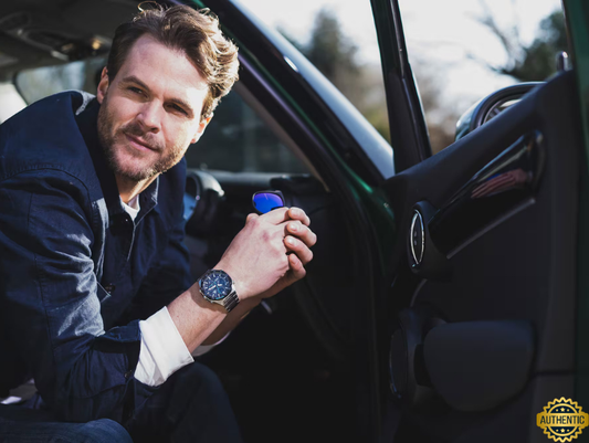 ECB5247-VX86 Velocity Chrono Steel Watch