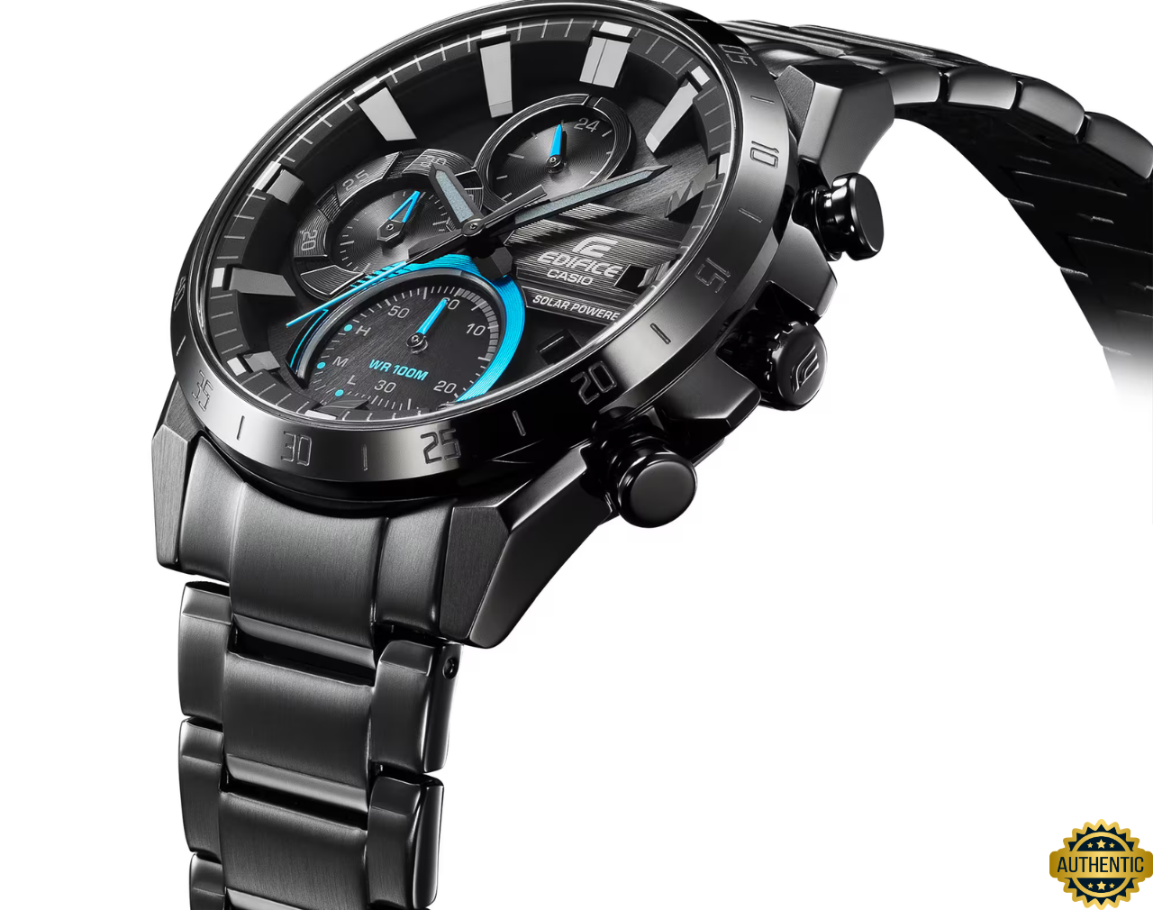 ECB8743 – SW52 Midnight Eclipse Solar Executive Watch