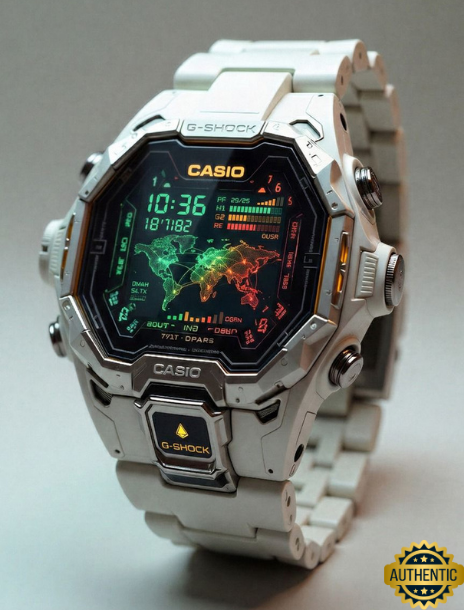 GST9842 – SW99 Arctic Quantum World Navigator Watch