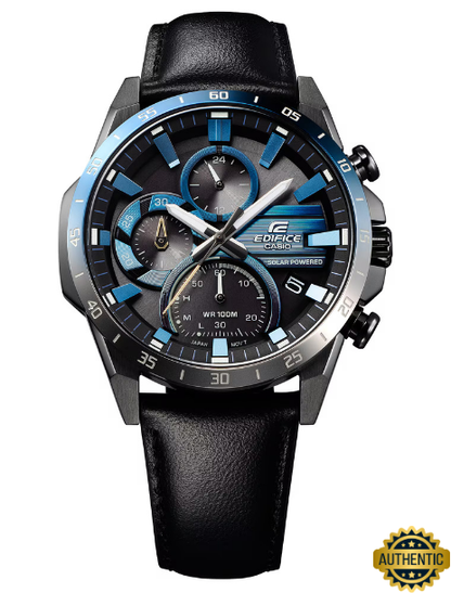 ECB5847 – SW62 Blue Eclipse Solar Chronograph Watch