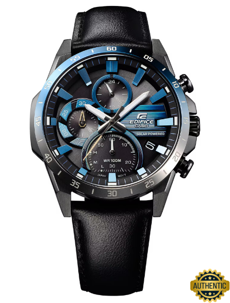 ECB5847 – SW62 Blue Eclipse Solar Chronograph Watch