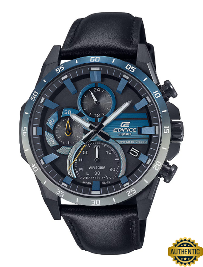ECB5847 – SW62 Blue Eclipse Solar Chronograph Watch