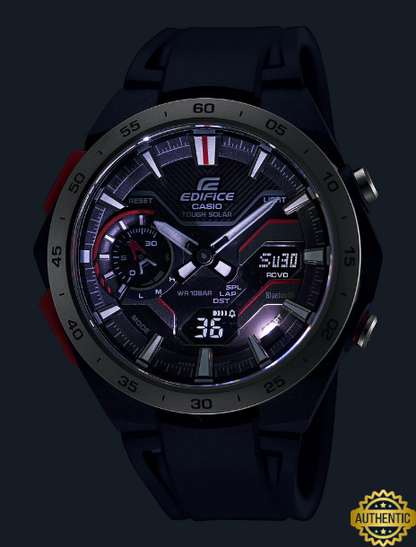 ECB9268 – SW74 Crimson Force Solar Commander Watch