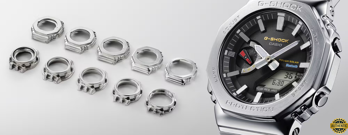 SLX7264-SM85 Silver Apex Fusion Watch