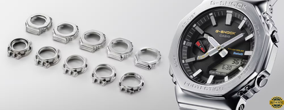 SLX7264-SM85 Silver Apex Fusion Watch