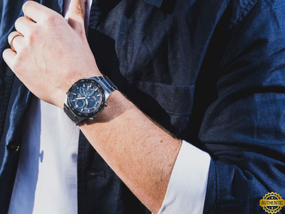 ECB5247-VX86 Velocity Chrono Steel Watch